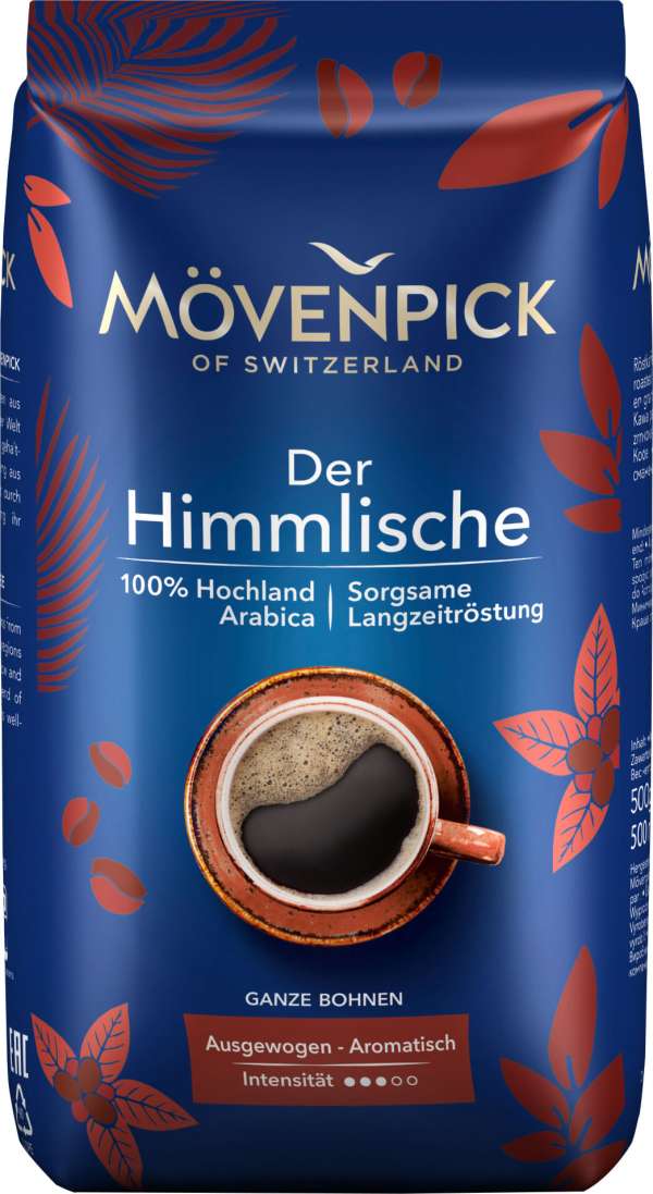 Mövenpick Der Himmlische ganze Bohnen 500g