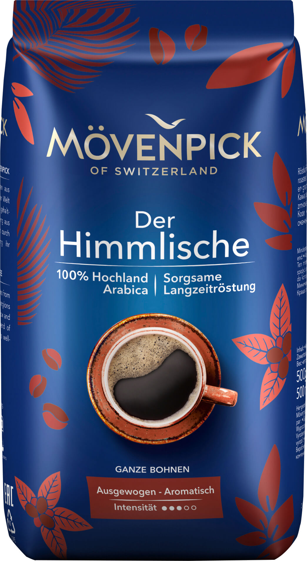 Mövenpick Der Himmlische ganze Bohnen 500g