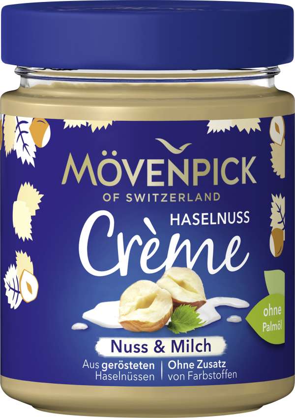 Mövenpick Haselnuss Creme Nuss & Milch 300g