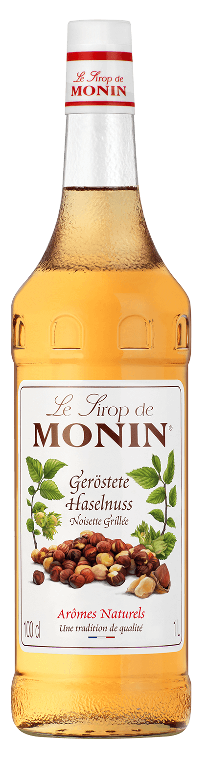 Monin Sirup Geröstete Haselnuss 1,0l