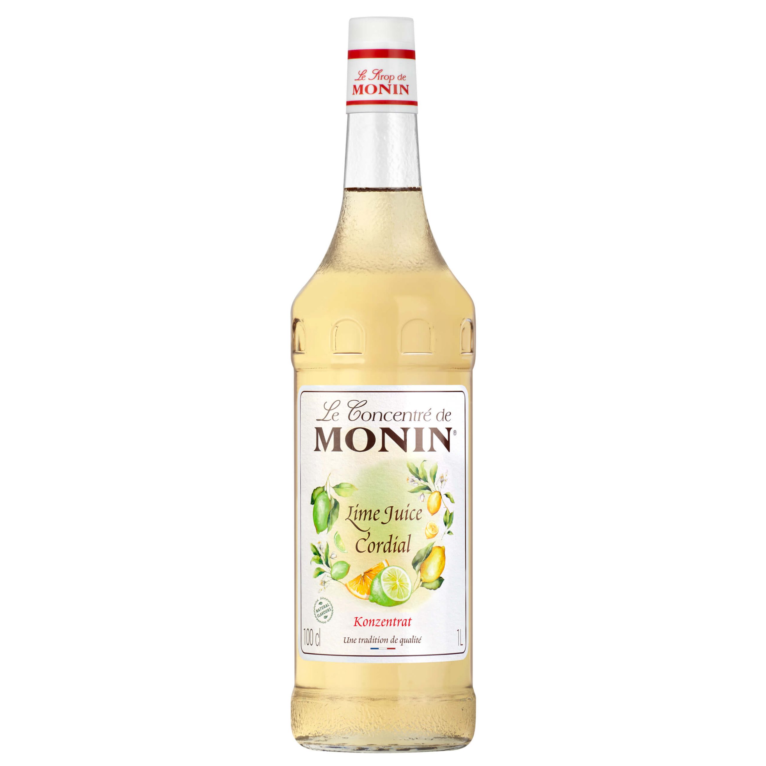 Monin Sirup Lime Juice Cordial 1l