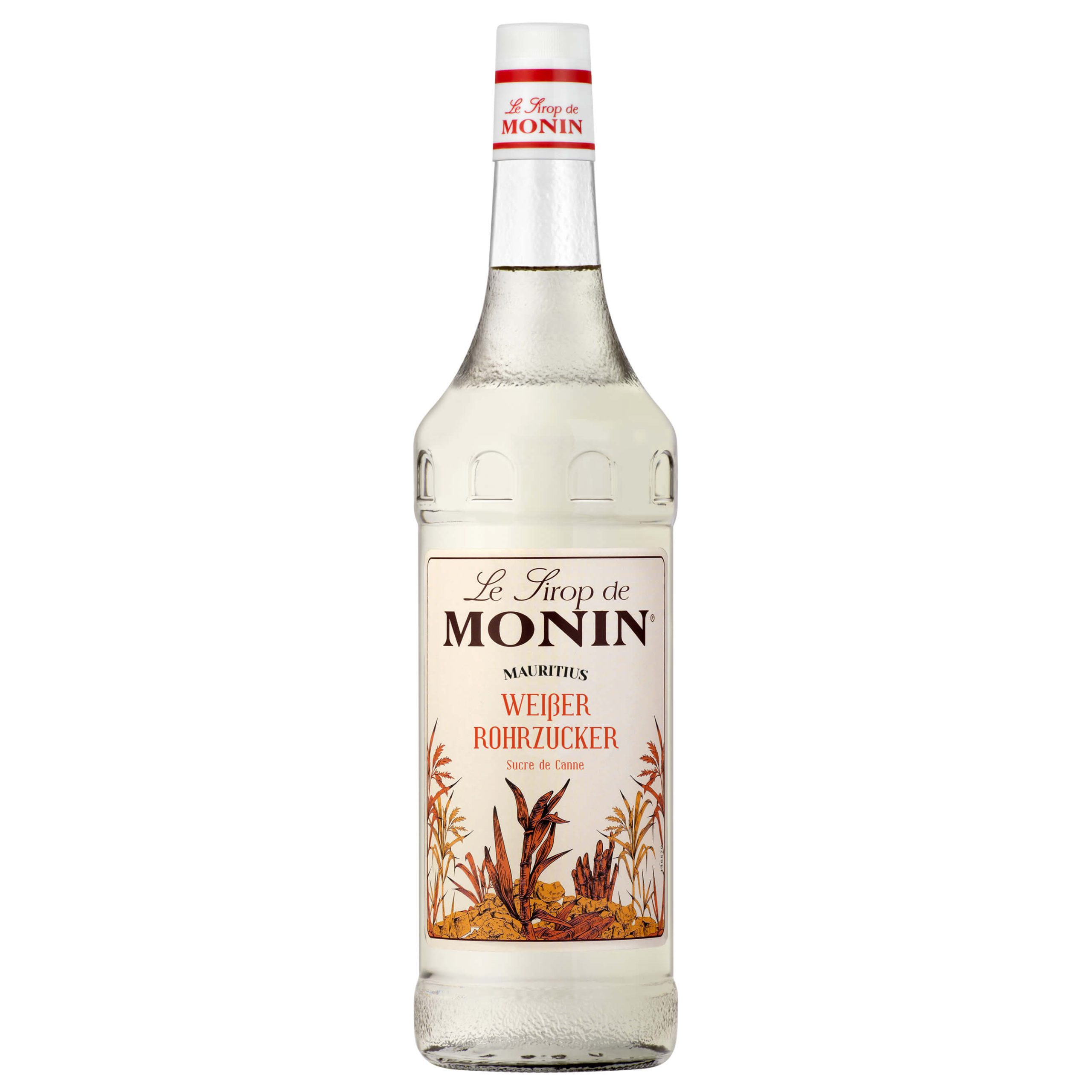 Monin Sirup weißer Rohrzucker 1l