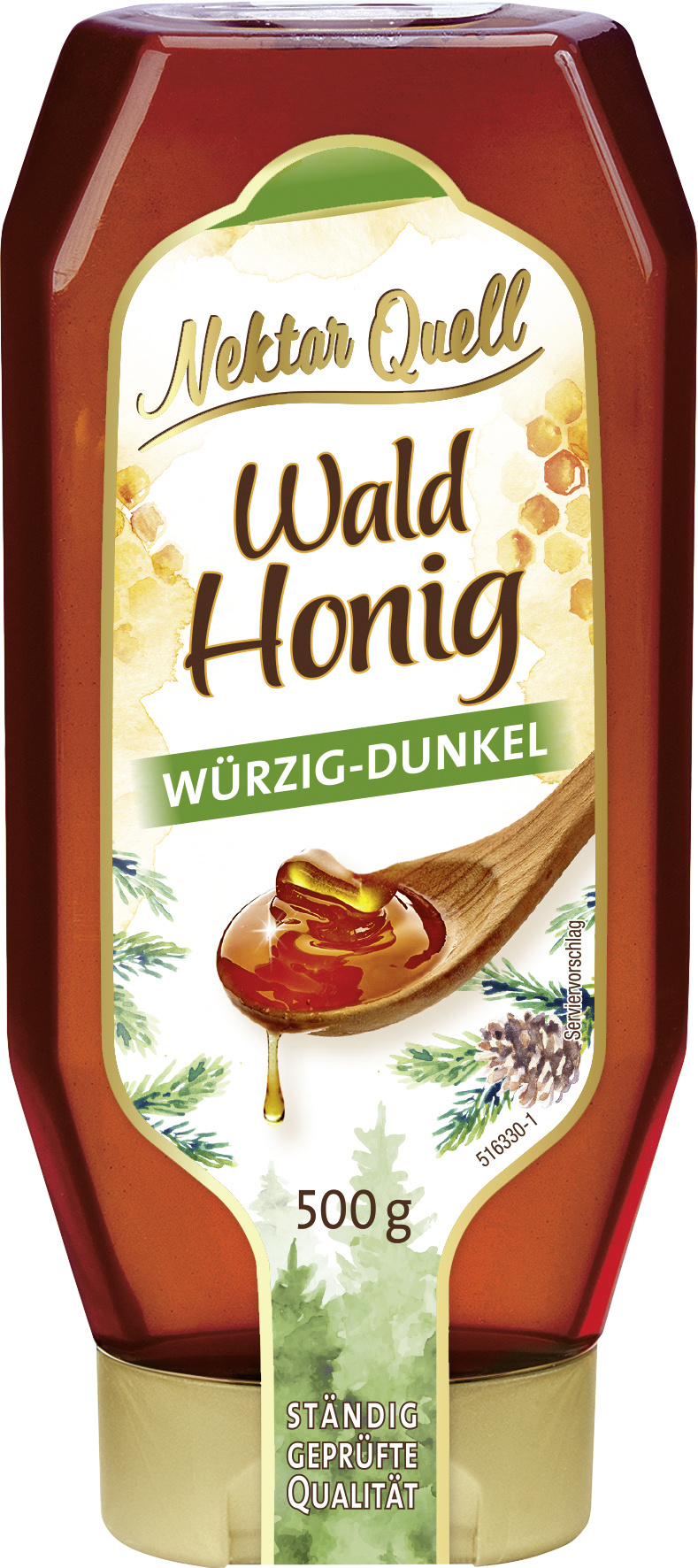 NektarQuell Blütenhonig 500g Flasche
