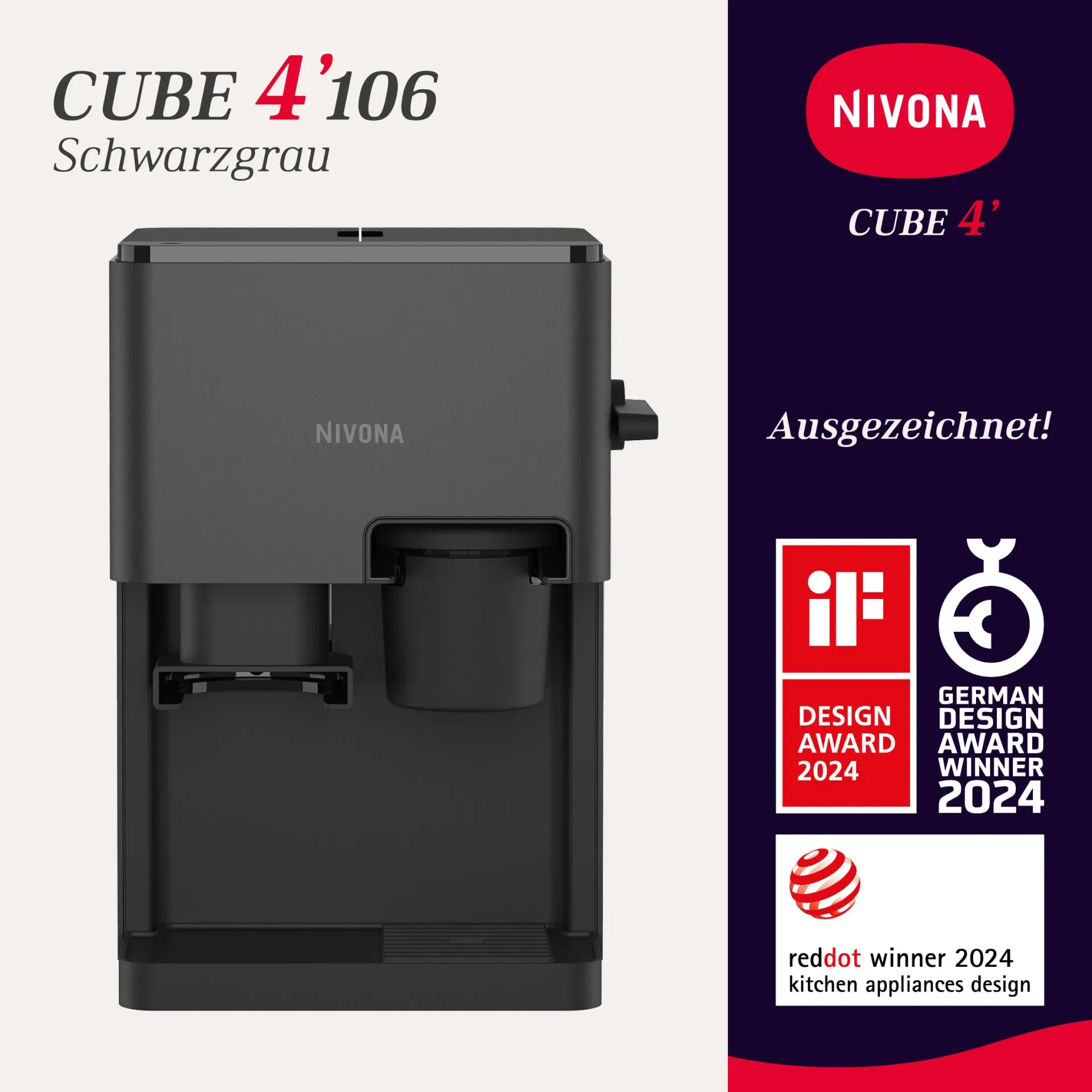 Nivona CUBE 4106 + Travel Bag im Spar-Set