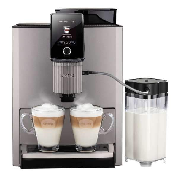 Nivona NICR 1040 Kaffeevollautomat Titan Chrom inkl. NIMC 1000 Milchcontainer – Bild 3