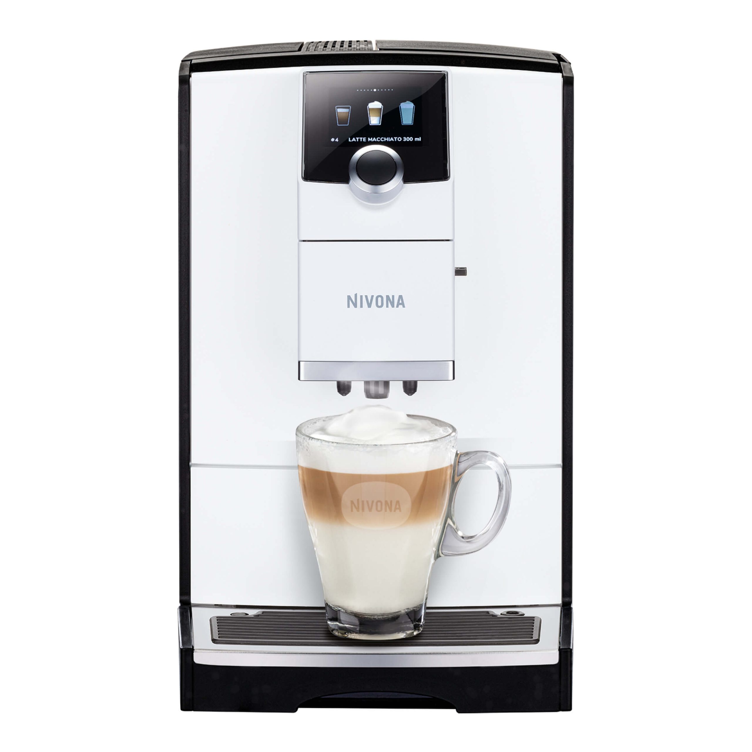 Nivona NICR 796 Kaffeevollautomat Chrom weiß