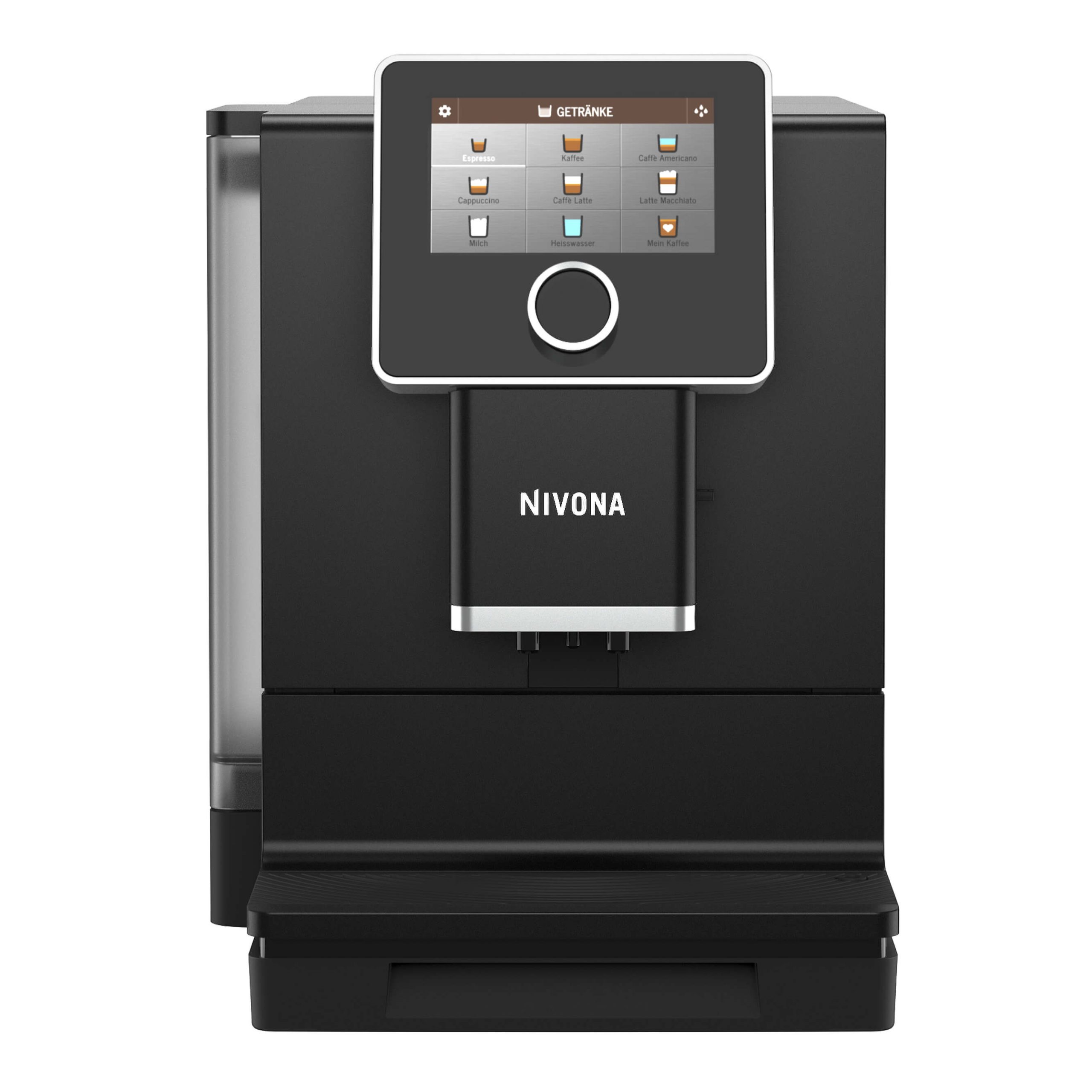 Nivona NICR 960 Kaffeevollautomat matt schwarz inkl. Milchcontainer