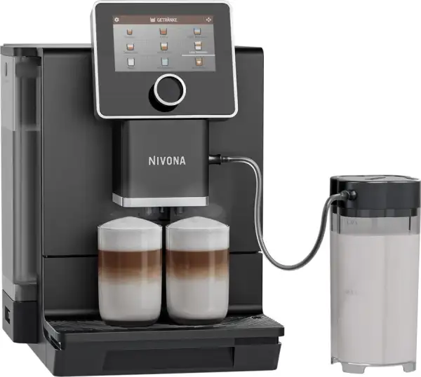 Nivona NICR 960 Kaffeevollautomat matt schwarz inkl. Milchcontainer – Bild 3