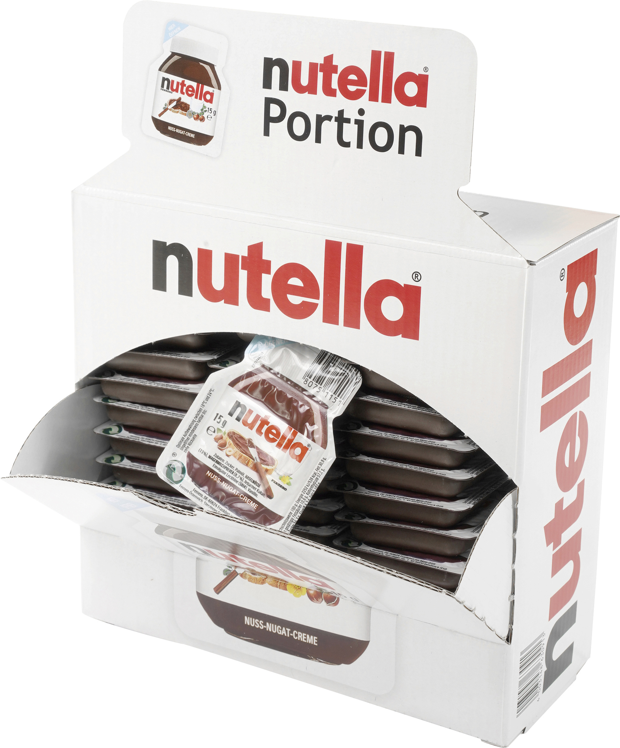 Nutella 40x15g im Karton