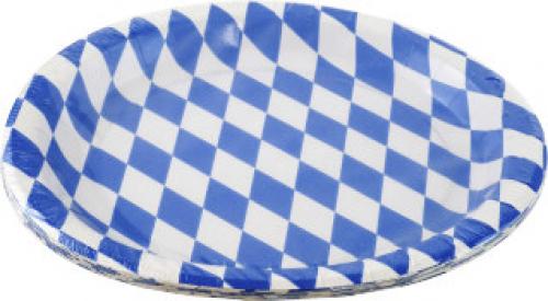 Pappteller Bayern 23cm 50 Stück
