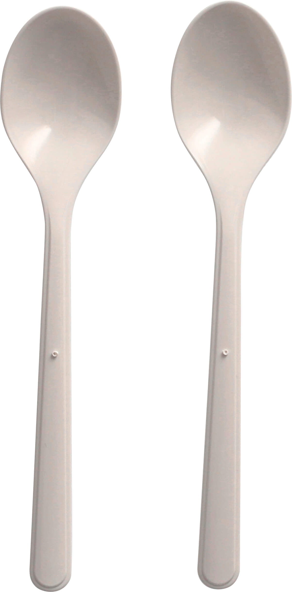 Papstar BIO-PP Mehrweg Kaffeelöffel 13 cm weiß 50 Stück