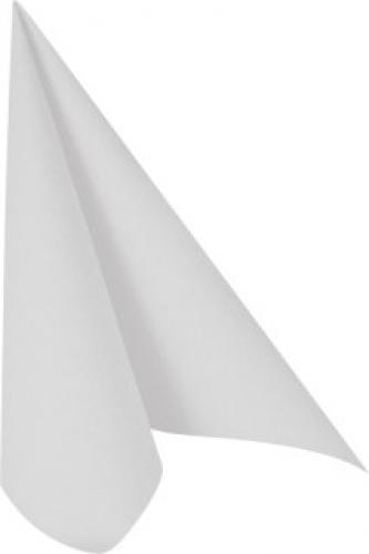 Papstar Servietten 40cm 1/4 Falz Royal weiß 50 Stk.
