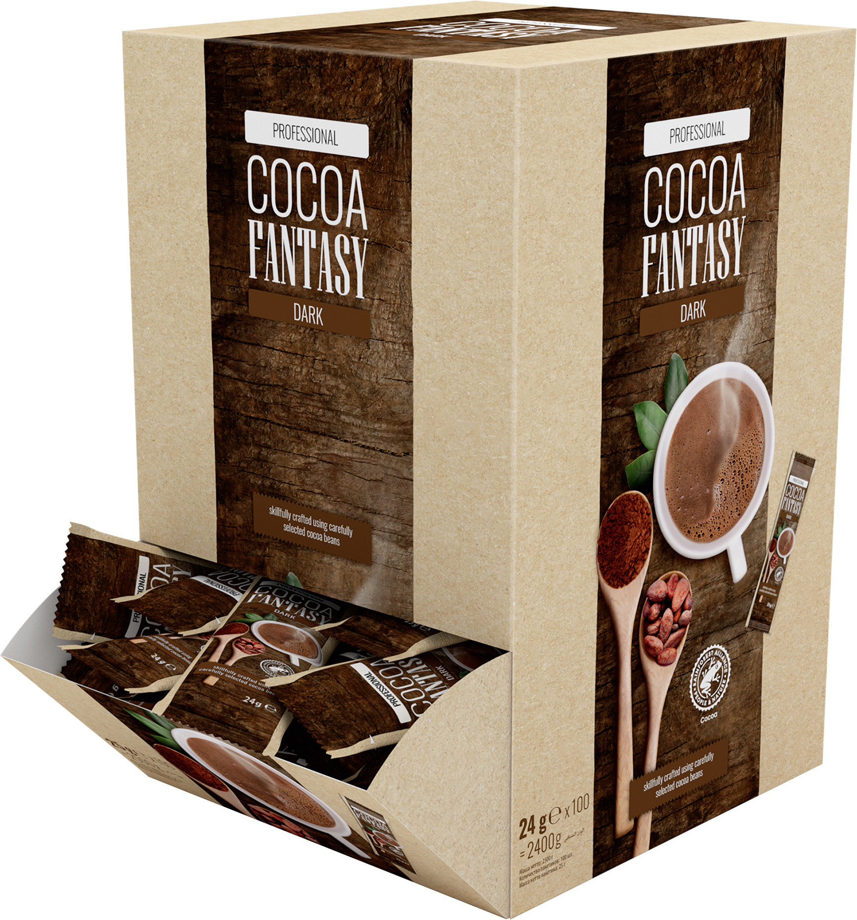 Professional Cocoa Fantasy Dark Sticks 100x24g