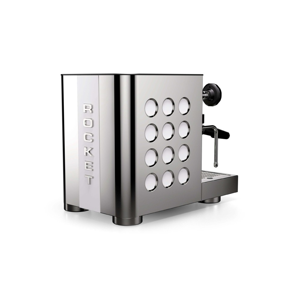 Rocket Appartamento TCA Espressomaschine Chrom weiß