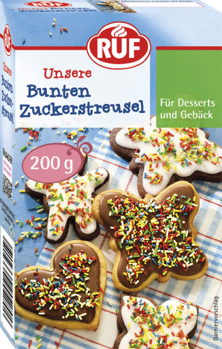 Ruf Bunte Zuckerstreusel 200g