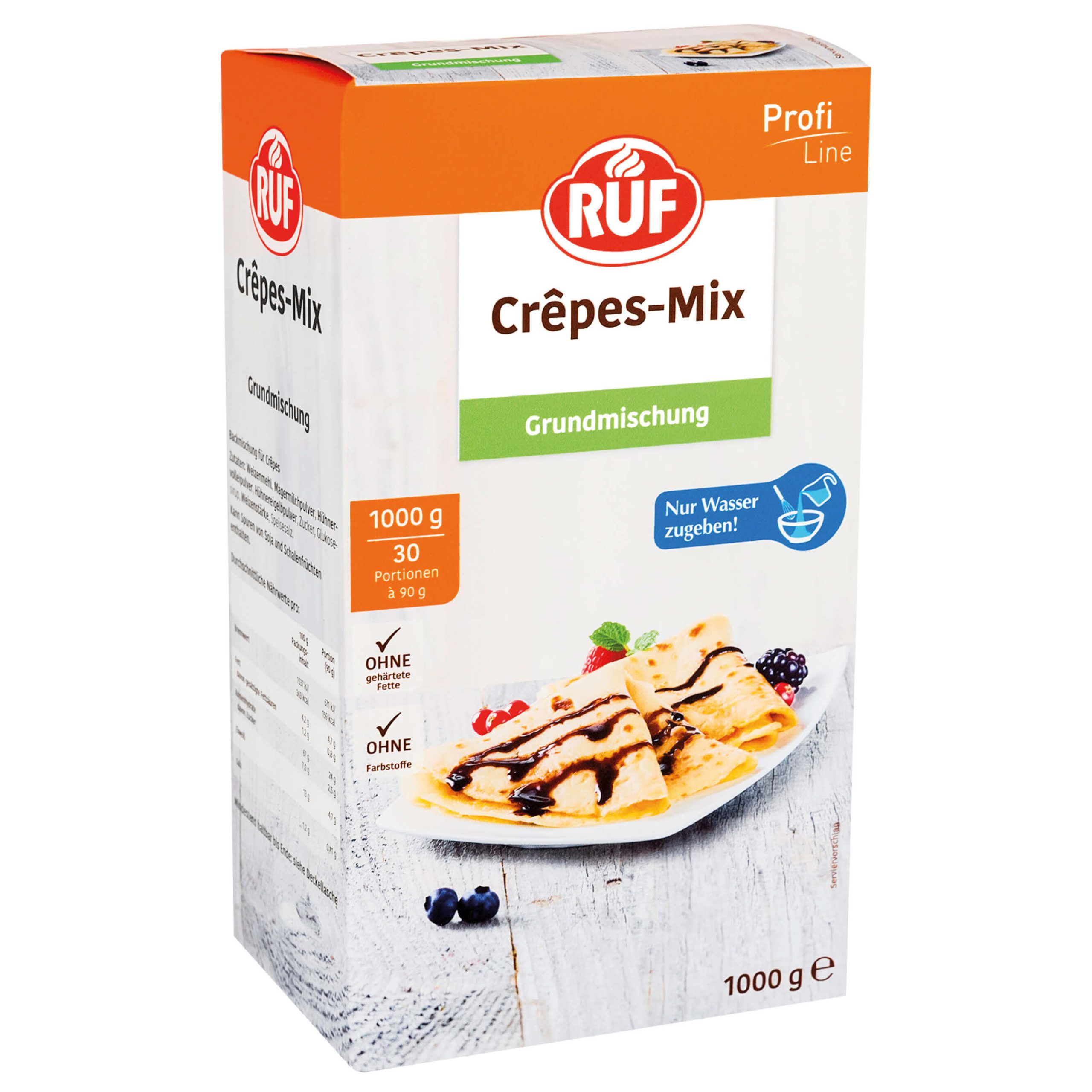 Ruf Crepes Mix Backmischung