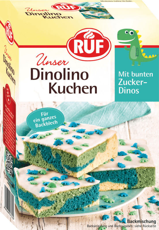 Ruf Dinolino Kuchen Backmischung 850g