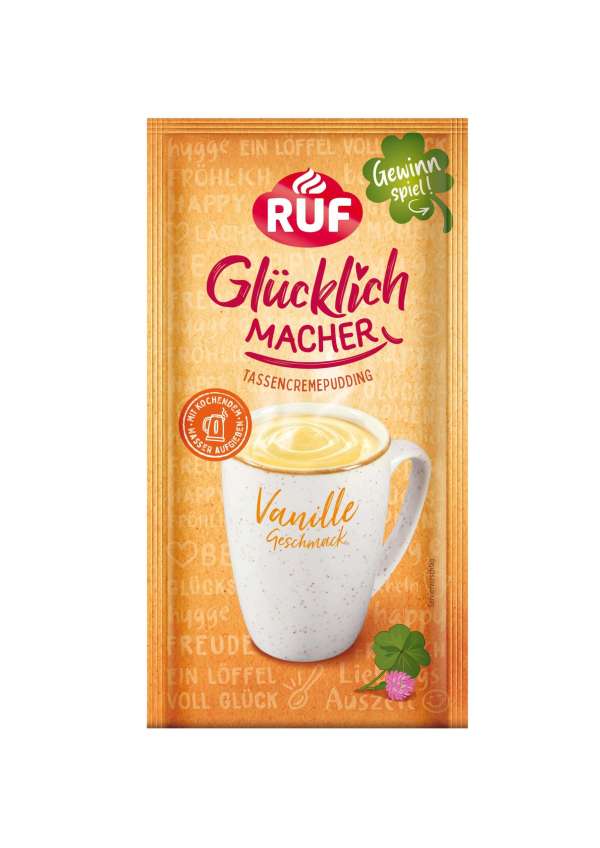 Ruf Glücklichmacher Tassenpudding Vanille 59g