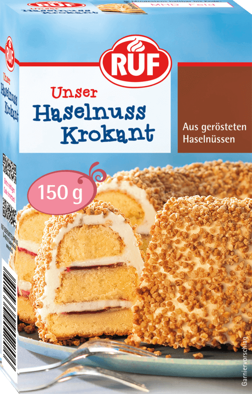 Ruf Haselnuss Krokant 150g