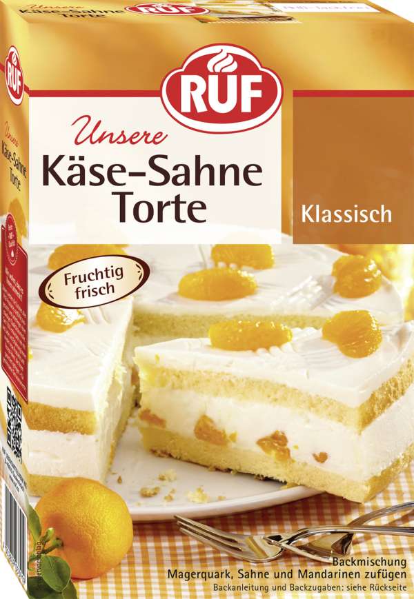 Ruf Käse-Sahne-Torte Backmischung 350g