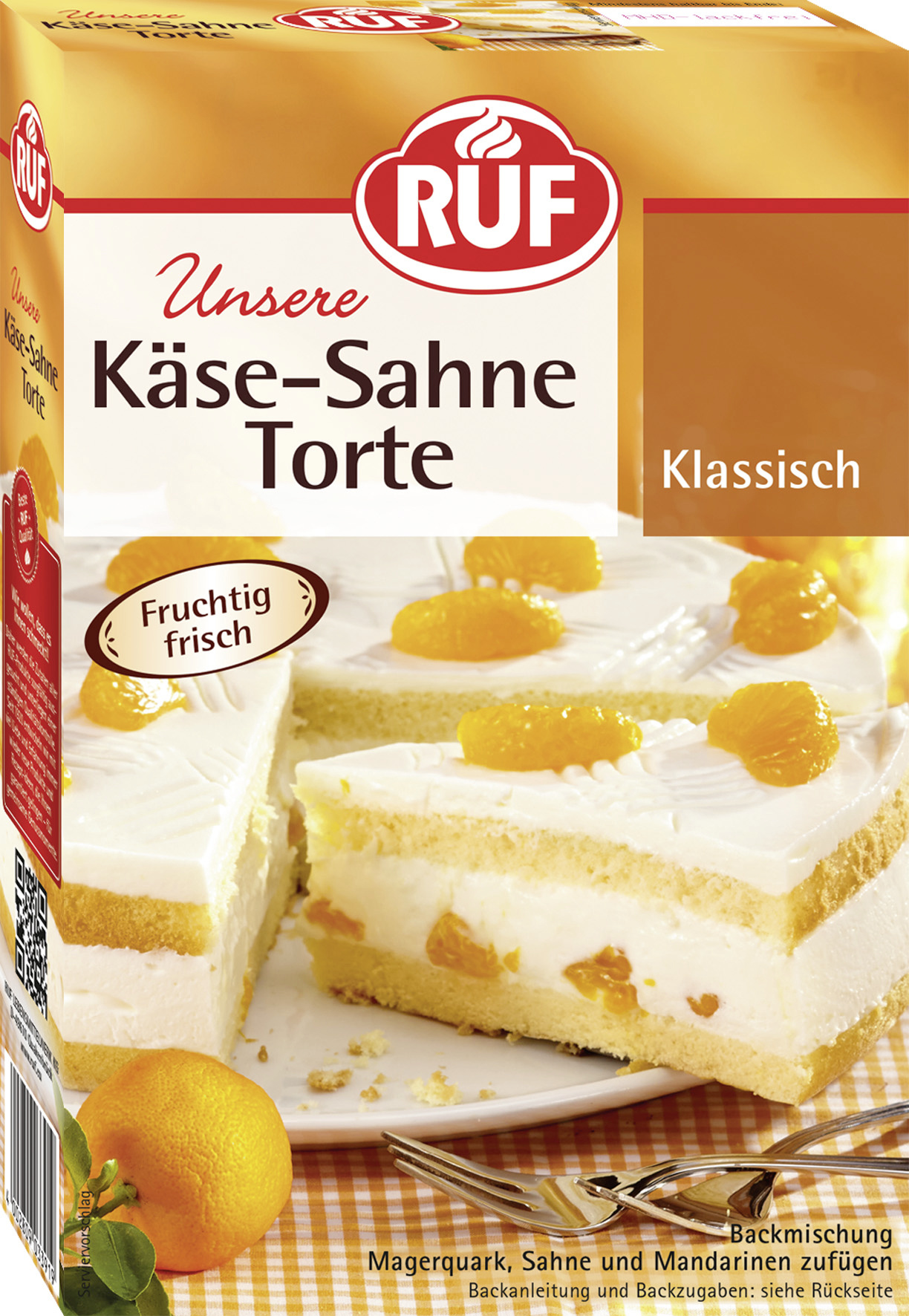 Ruf Käse-Sahne-Torte Backmischung 350g