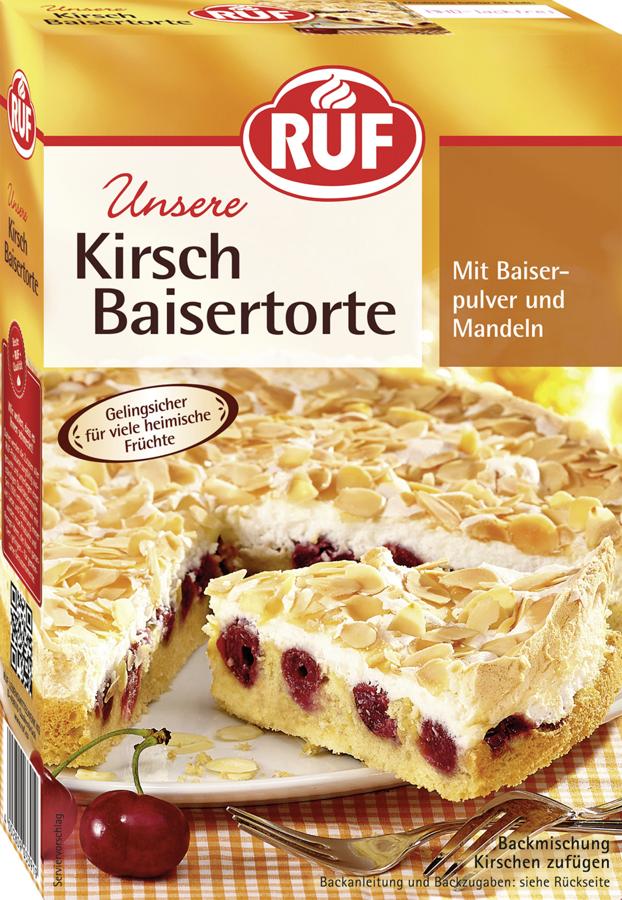 Ruf Kirsch-Baisertorte Backmischung 350g