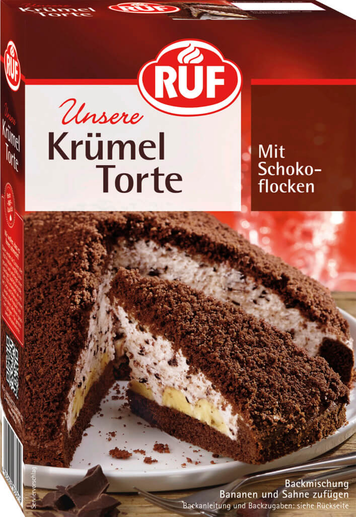 Ruf Krümeltorte Backmischung 425g