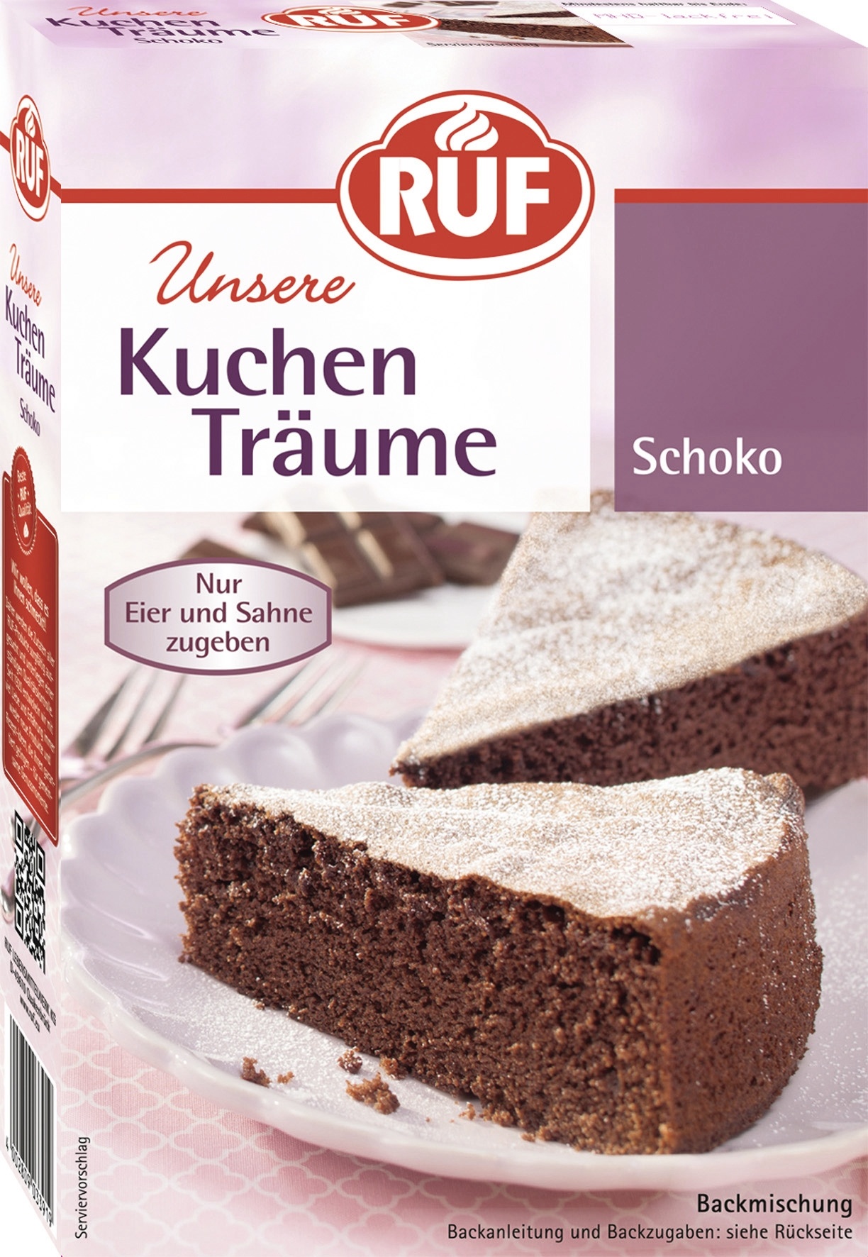 Ruf Kuchen Träume Schokolade Backmischung 425g