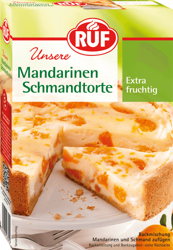 Ruf Mandarinen Schmand Torte Backmischung 460g