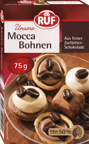 Ruf Mocca Bohnen 75g