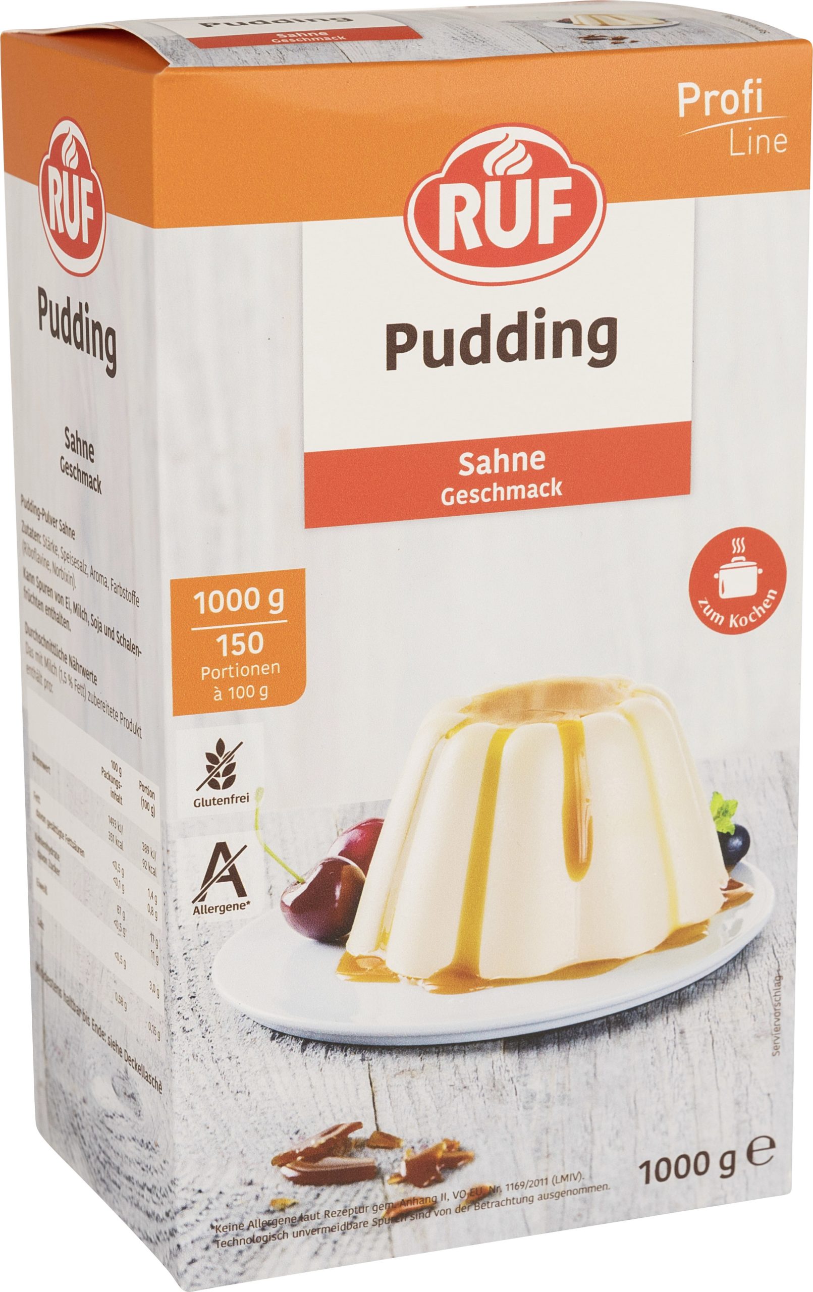 Ruf Puddingpulver Sahne 1kg