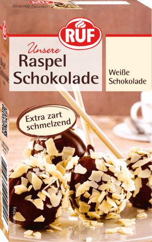 Ruf Raspelschokolade weiß 100g