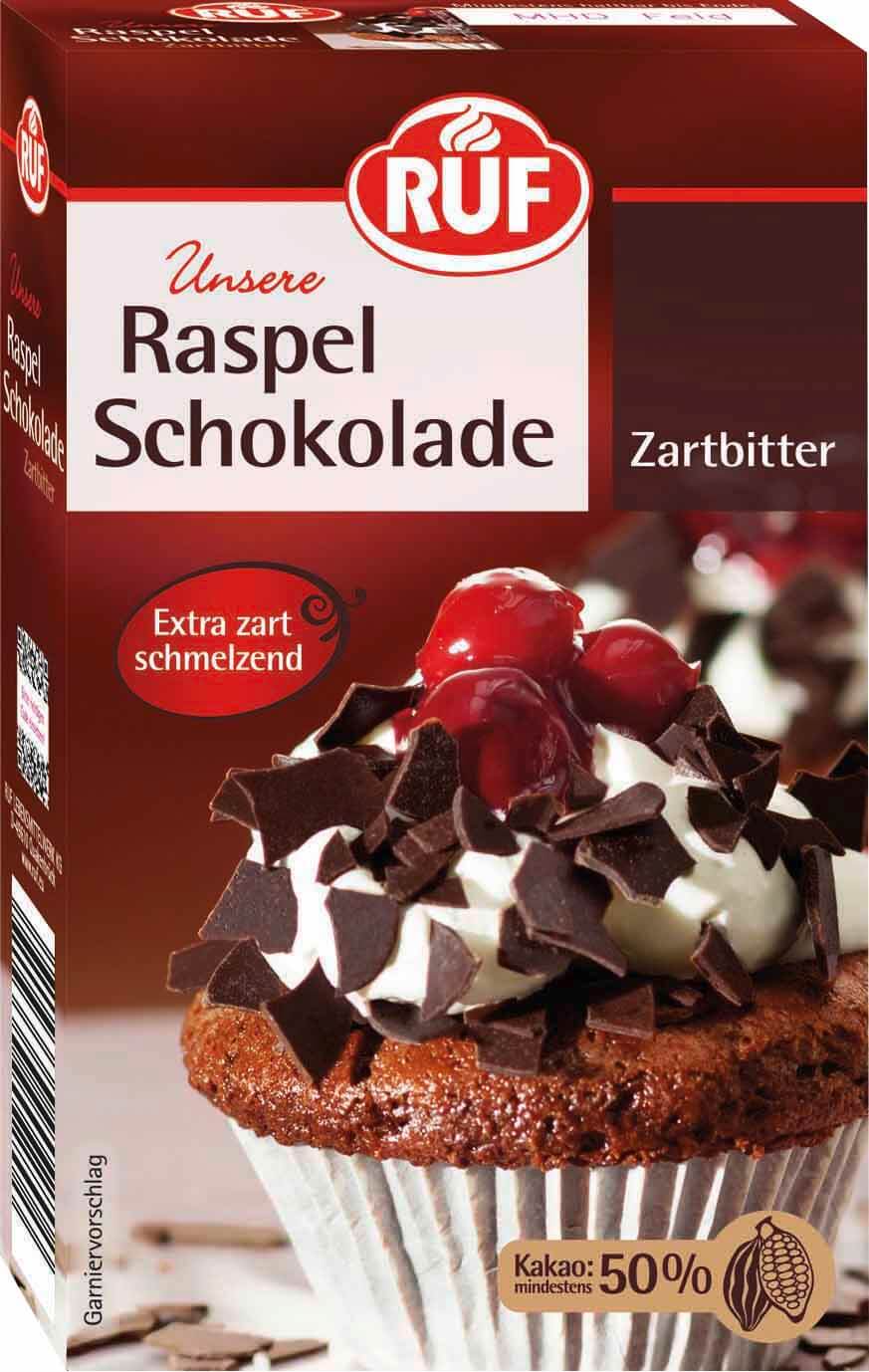 Ruf Raspelschokolade Zartbitter 100g