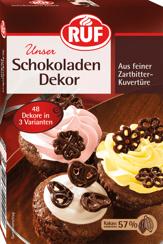 Ruf Schokoladen Dekor 38g