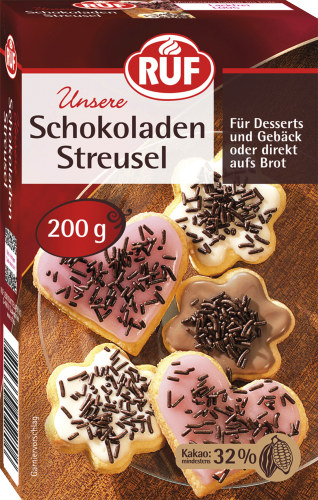 Ruf Schokoladen Streusel 200g