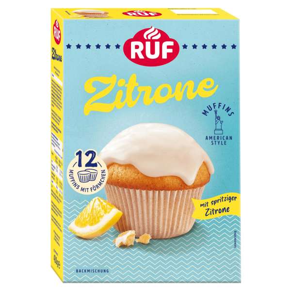 Ruf Zitronen Muffins Backmischung 430g