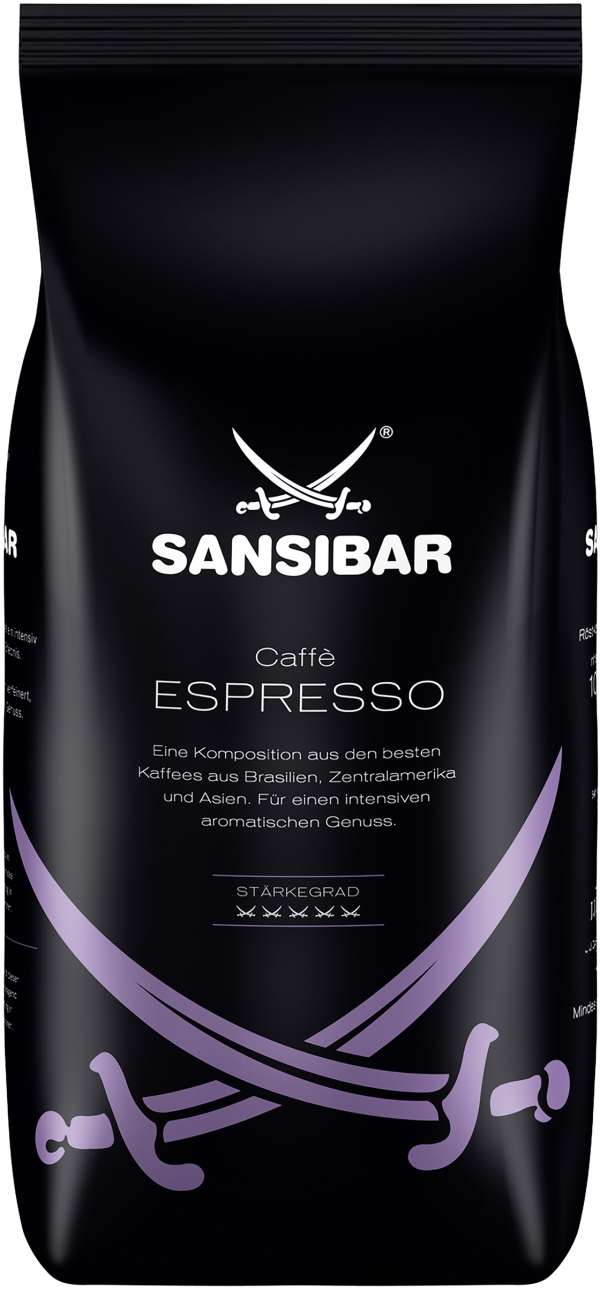 SANSIBAR Caffè Espresso ganze Bohnen 1kg