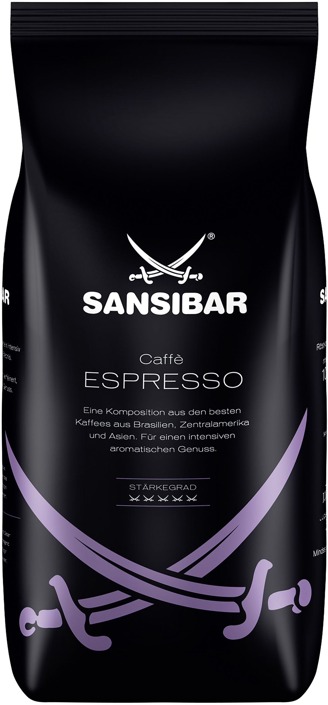 SANSIBAR Caffè Espresso ganze Bohnen 1kg