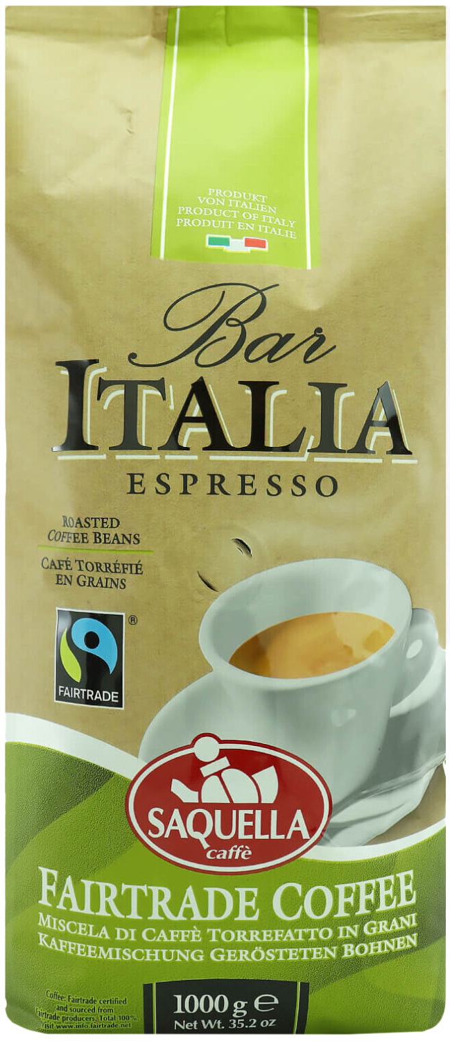 Saquella Bar Italia Espresso ganze Bohnen 1kg