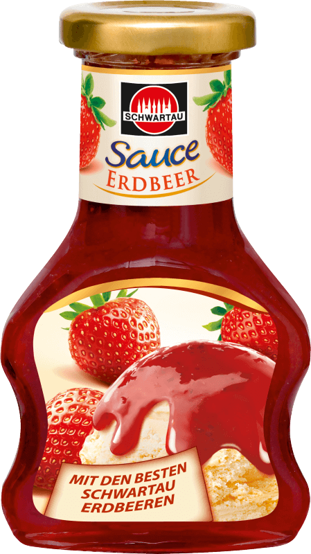 Schwartau Dessertsoße Erdbeere 125ml