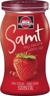 Schwartau Fruchtaufstrich Extra Samt Erdbeere 270g