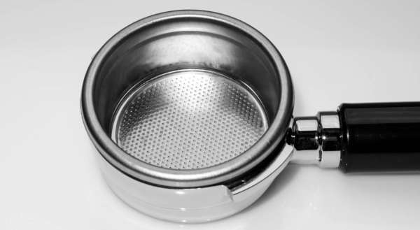 Siebträger für Bezzera BZ09 & BZ10, bodenlos, schwarz, inkl. 21g Sieb – Bild 4
