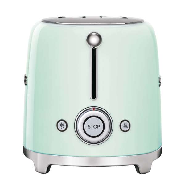 SMEG 2-Schlitz-Toaster pastellgrün TSF01PGEU kompakt – Bild 3