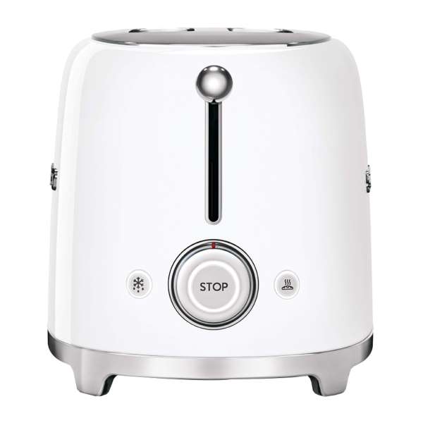 SMEG 2-Schlitz-Toaster weiß TSF01WHEU kompakt – Bild 3