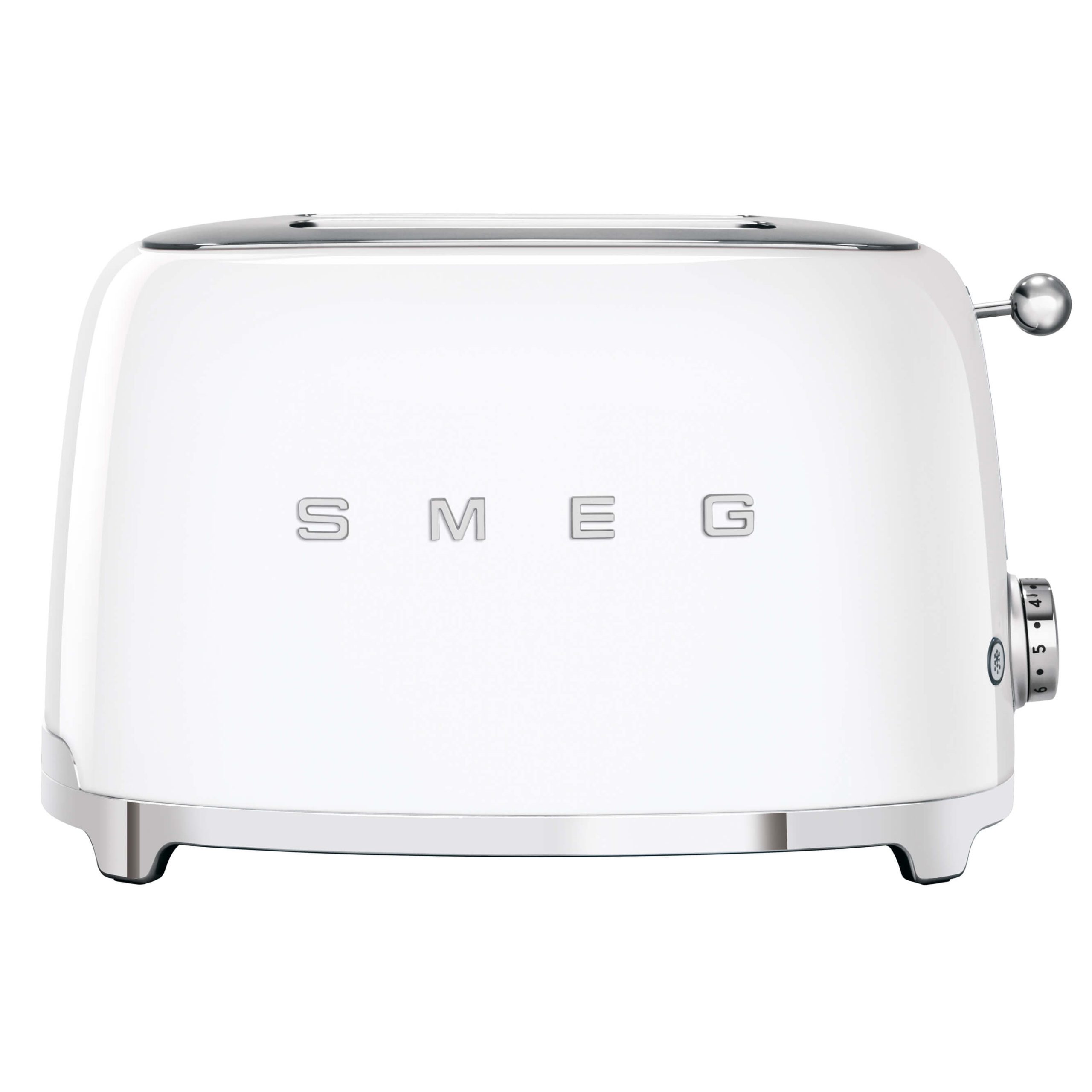SMEG 2-Schlitz-Toaster weiß TSF01WHEU kompakt