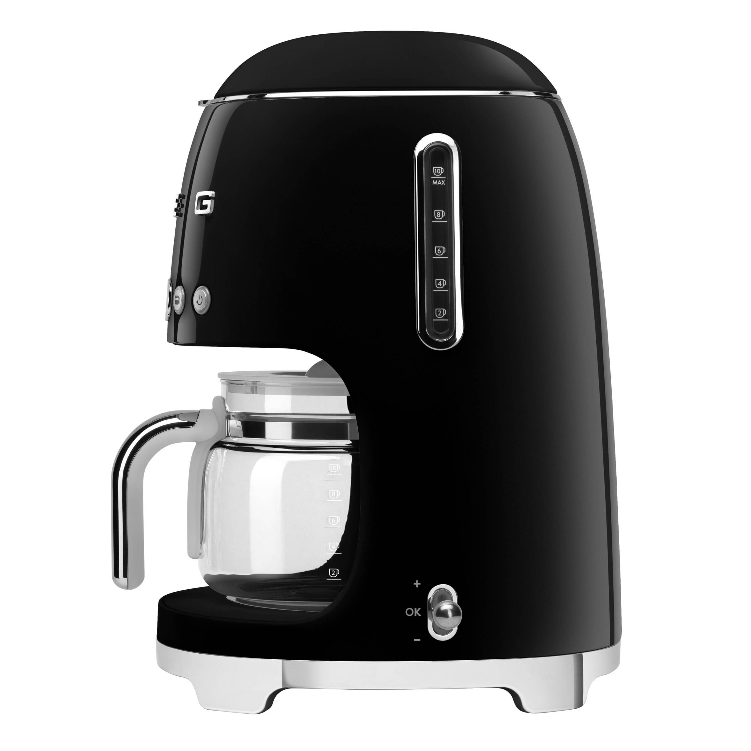 SMEG Filter-Kaffeemaschine schwarz DCF02BLEU