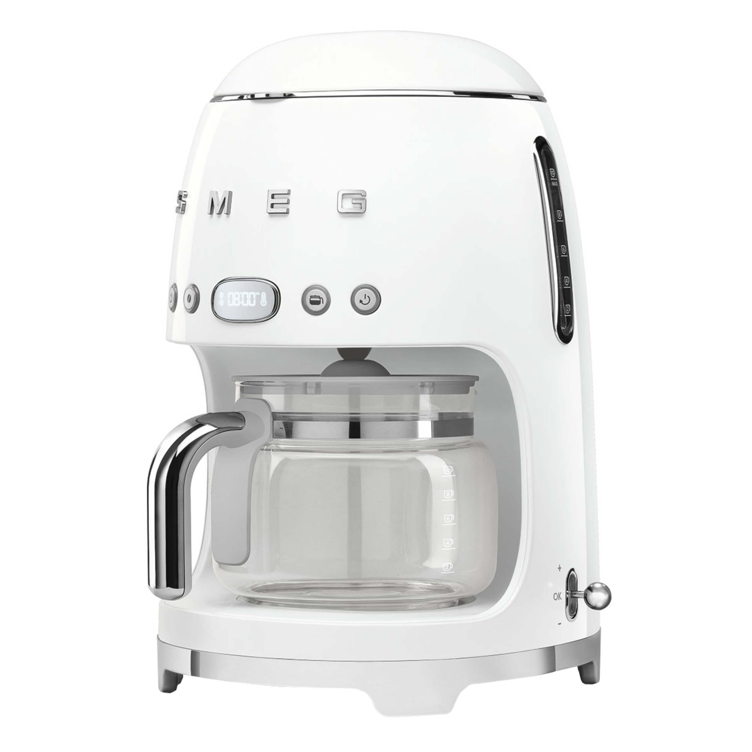 SMEG Filter-Kaffeemaschine weiß DCF02WHEU
