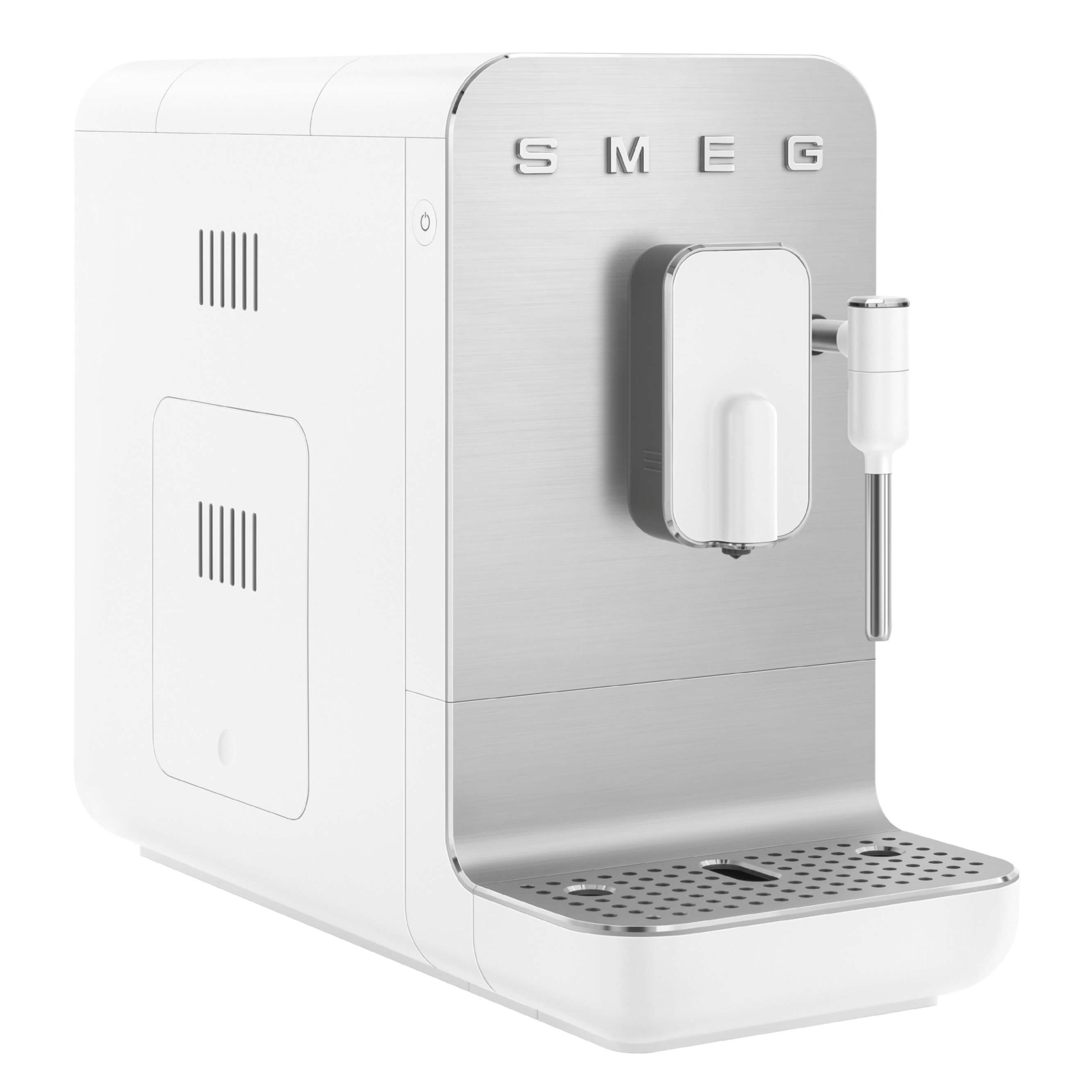 SMEG Kaffeevollautomat mit Dampffunktion weiß BCC12WHMEU
