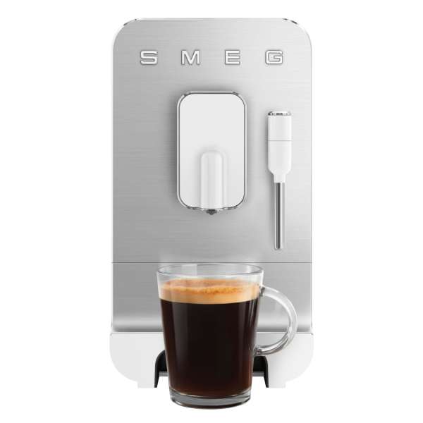 SMEG Kaffeevollautomat mit Dampffunktion weiß BCC12WHMEU – Bild 4