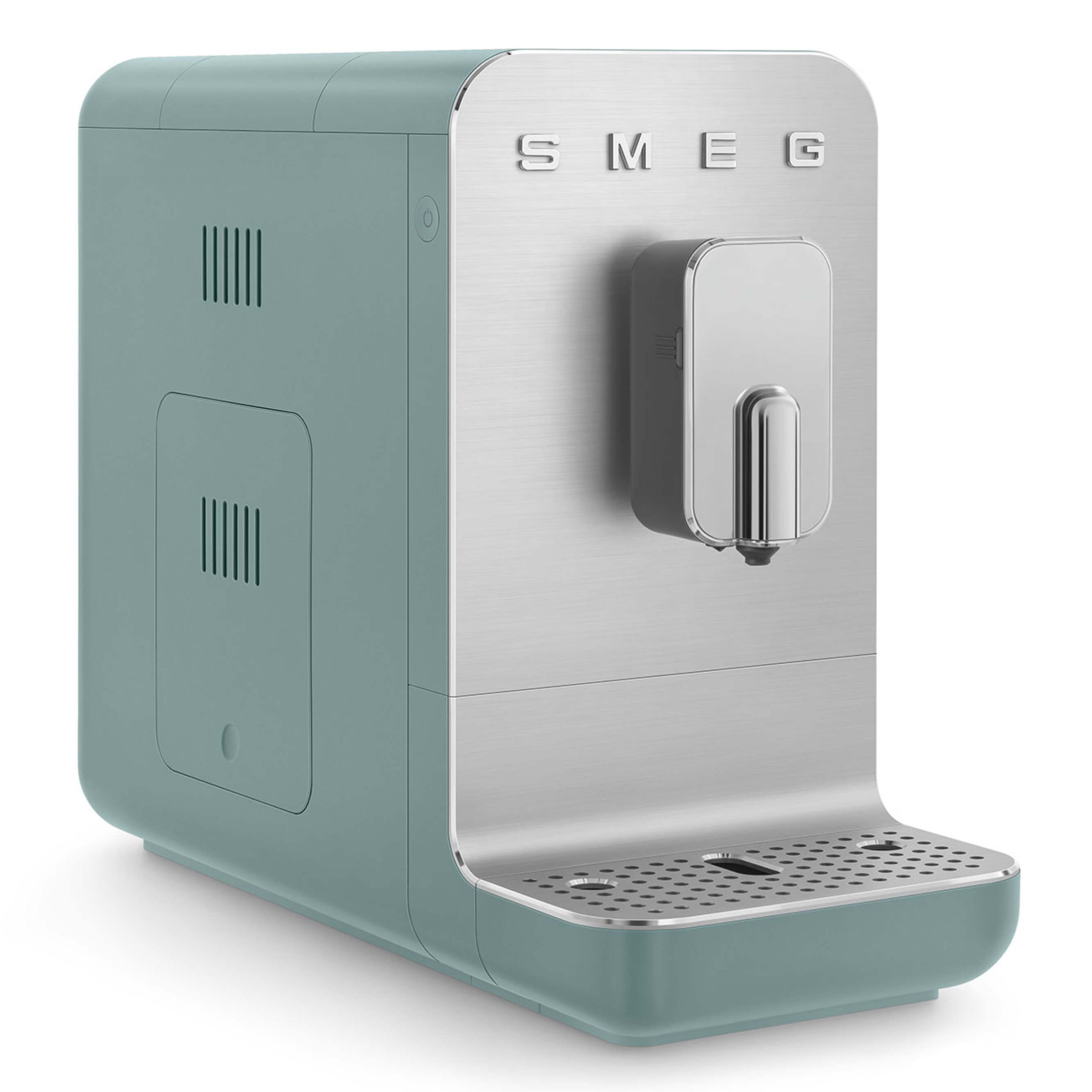 SMEG Kaffeevollautomat mit Milchfunktion emerald green BCC13EGMEU